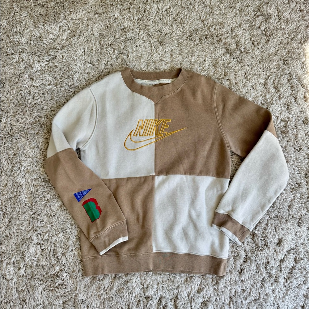Nike Youth L Colorblock Crewneck Sweatshirt